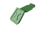 KNIPEX 00 61 10 CG ColorCode Clips green (10 pieces)  122 mm