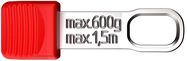 KNIPEX 00 62 10 TR TetheredTool Clips red (10 pieces)  30 mm