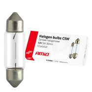 Halogen bulbs C5W Festoon 36mm 12V 10pcs, AMiO