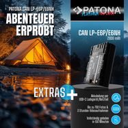 PATONA Platinum Battery with USB-C Input for Canon EOS R5 Mark II LP-E6P LP-E6NH LP-E6N LP-E6, PATONA