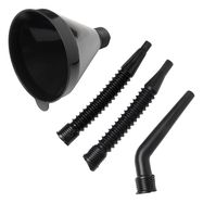 Funnel fuel Vertex - straight 4-parts black, AMiO