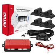 Parking sensor 4 Buzzer black TRUCK 19mm, AMiO