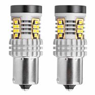 LED CANBUS 3020 24SMD 1156 BA15S P21W R10W R5W White 12V/24V, AMiO