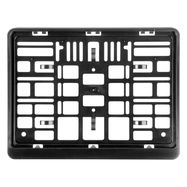License Plate Frame - BLACK, AMiO