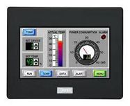 HMI, 4.3", TFT LCD COLOUR, BLACK BEZEL
