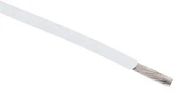 HOOK UP WIRE, 100FT, 18AWG COPPER, WHITE