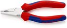 KNIPEX 03 05 140 Combination Pliers with multi-component grips chrome-plated 140 mm