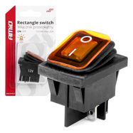 Rectangle switch with yellow light, AMiO