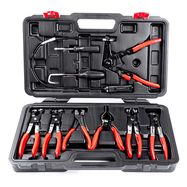 Hose clamp plier set in box 9pcs, AMiO