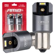 LED CANBUS PRO series BA15S P21W 2x1860SMD White 12/24V FULL CANBUSAMIO-03593, AMiO