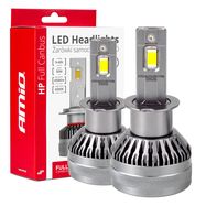 LED Headlights HP Series H3 12-24V 6500k AMIO-03672, AMiO