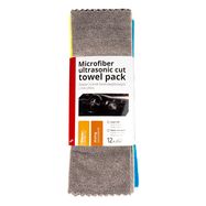 Microfiber ultrasonic cut towel pack 35x35cm 250g AMIO-03971, AMiO