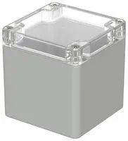 SMALL ENCLOSURE, PC, GREY/CLEAR