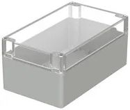 SMALL ENCLOSURE, PC, GREY/CLEAR