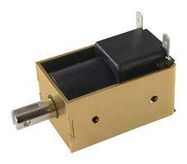 SOLENOID, CONTINUOUS, 24VDC, 7.8W, 93.1 OHM