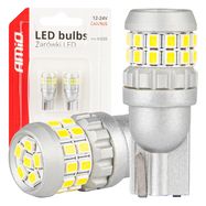CANBUS LED bulbs T10 W5W 30SMD 2016 White 12V/24V AMIO-04233, AMiO
