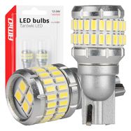 LED bulbs CANBUS T15 W16W 48SMD 4SMD 3014 3030 White 12V 24V AMIO-04261, AMiO