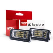 LED license plate lamps CLP14 MINI AMIO-04557, AMiO