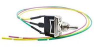TOGGLE SW, DPDT, 20A, 125VAC, PANEL
