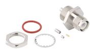 RF COAX CONN, TNC RP, BLKHD JACK, 50 OHM