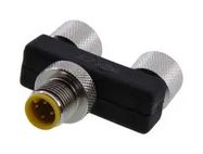 SPLITTER, M12 CONNECTOR, 2PORT