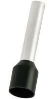 TERMINAL, WIRE FERRULE, 10AWG, BLACK