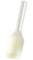 TERMINAL, WIRE FERRULE, 20AWG, WHITE