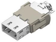 HEAVY DUTY MODULE, PLUG, 32POS, 2.2A