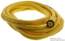 CIRCULAR CABLE, 9 POS RCPT-PIGTAIL, 6.1M
