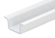 DIN MOUNT RAIL, PLASTIC, 35MMX15MMX2M