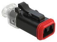 CONNECTOR, HOUSING, PLUG, 2 POSITION, 24V LED