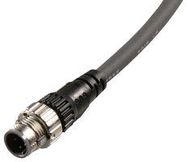 SENSOR CABLE, 4P, M12 RCPT-FREE END, 5M