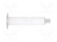 Syringe body; 10ml; natural; Luer Lock; for dispensers METCAL