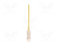 Needle: plastic flexible; 1.5"; Size: 20; straight METCAL
