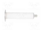 Syringe body; 30ml; natural; Luer Lock; for dispensers METCAL