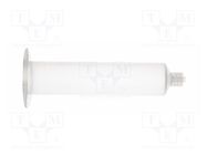 Syringe body; 30ml; natural; Luer Lock; for dispensers METCAL