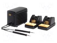 Station: soldering; Station power: 60W; ESD; Ch: 2; 170x200x152.5mm METCAL