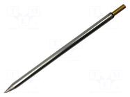 Tip; hoof; 1.5mm; 471°C; for soldering station; SmartHeat® METCAL