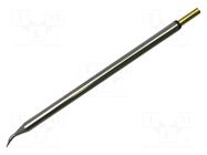Tip; bent conical; 0.4mm; 421°C; for soldering station METCAL