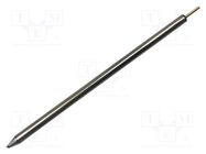 Tip; chisel; 0.8mm; 413°C; for soldering station METCAL