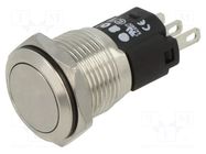 Switch: vandal resistant; Pos: 2; SPDT; 3A/240VAC; 3A/240VDC; Ø16mm EAO