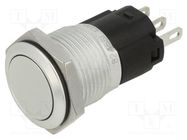 Switch: vandal resistant; Pos: 2; SPDT; 3A/240VAC; 3A/240VDC; Ø16mm EAO