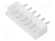 Socket; wire-board; male; EH; 2.5mm; PIN: 6; THT; 250V; 3A; -25÷85°C JST