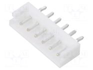 Connector: wire-board; socket; male; PIN: 6; EH; 3A; 250V; straight JST