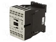 Contactor: 3-pole; NO x3; Auxiliary contacts: NC; 24VAC; 9A; DILM9 EATON ELECTRIC