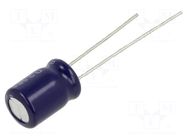 Capacitor: electrolytic; bipolar; THT; 33uF; 50VDC; Ø8x11.5mm; ±20% PANASONIC