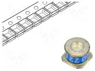 Arrester: surge arrester; SMD; Ø4x6.2mm; 90V; 5kA; 10GΩ; GDT LITTELFUSE