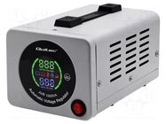 Automatic voltage stabiliser; Usup: 100÷280VAC; Uout: 230VAC QOLTEC