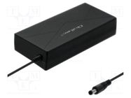 Power supply: switched-mode; 19.5VDC; 7.7A; 150W; for notebooks QOLTEC