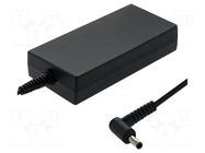 Power supply: switching; 19.5VDC; 6.67A; Out: 4,5/3,0 CENTERPIN QOLTEC